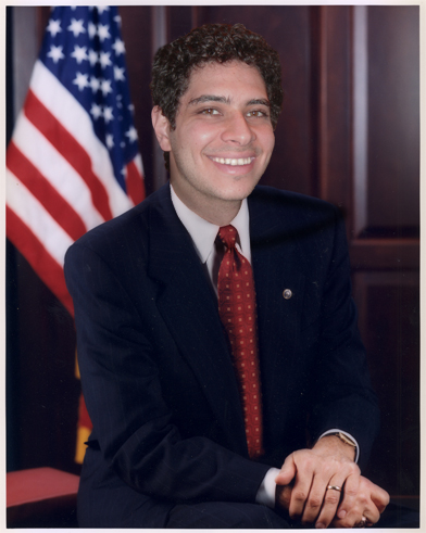 A portrait of Eugene Grant looking like president-grade material. He looks seriously trustworthy.